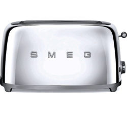 SMEG  TSF02SSUK 4-Slice Toaster - Chrome